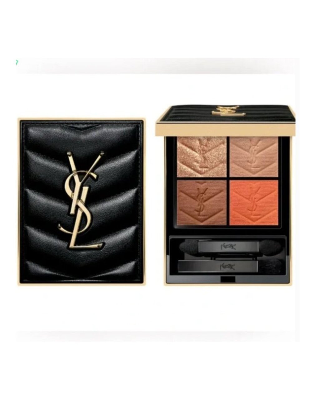 Yves Saint Laurent YSL couture mini clutch Eyeshadow Palette Over Orange 810